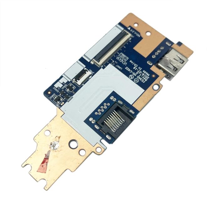 Lenovo ThinkPad E15 gyári új USB / bekapcsoló panel (NS-C422)