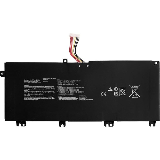 Asus GL503VD helyettesítő új 4 cellás 4110mAh akkumulátor (B41N1711)