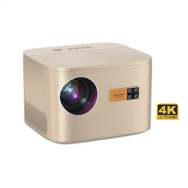 Aokang AK-49 Full HD LED Projektor Natív 1920x1080p | WiFi | BlueTooth 5.0 | rózsaarany | 750 ANSI Lumen | MAGYAR nyelvű menüvel