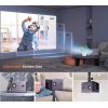 Aokang AK-63 Full HD LED Projektor Natív 1920x1080p | WiFi | BlueTooth 5.0 | lila | 750 ANSI Lumen | MAGYAR nyelvű menüvel