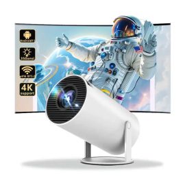   Aokang HY-300 HD LED Projektor Natív 1280x720p | WiFi | BlueTooth 5.0 | fehér | 350 ANSI Lumen 