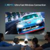 Aokang HY-300 HD LED Projektor Natív 1280x720p | WiFi | BlueTooth 5.0 | fehér | 350 ANSI Lumen 