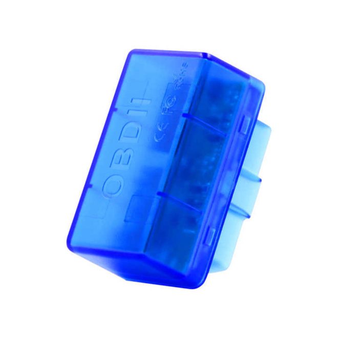 Mini ELM327 Bluetooth 2.0 autós hibakód olvasó diagnosztikai eszköz, OBDII / EOBD funkcióval, kék (A0001-1L)
