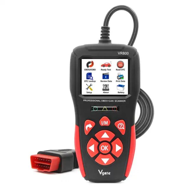 Vgate VR800 autós hibakód olvasó diagnosztikai eszköz, OBDII / EOBD funkcióval (B0129)