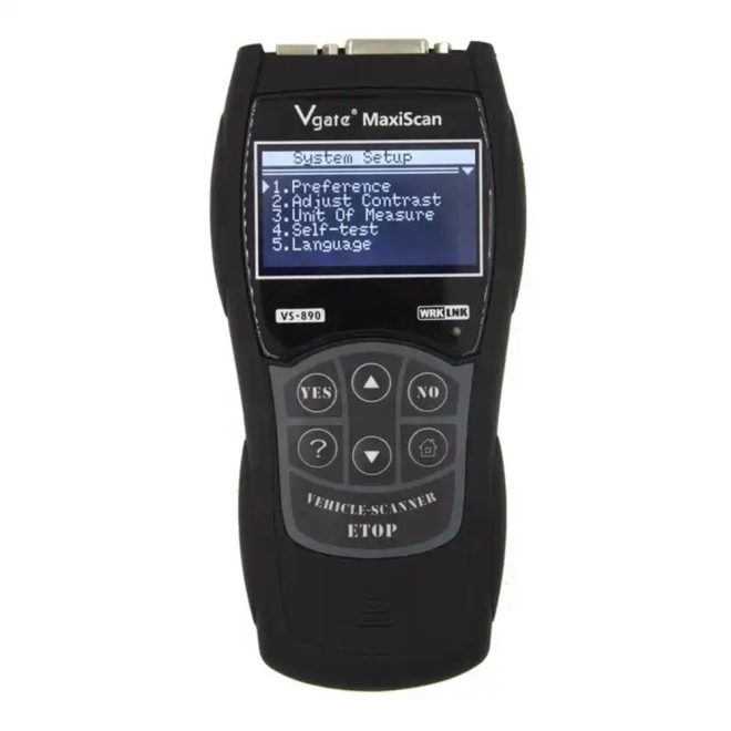 Vgate Maxiscan VS890 autós hibakód olvasó diagnosztikai eszköz, OBDII / EOBD funkcióval (B0013)