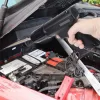 TL-122 12V-os Professzionális Gyújtásbeállító stroboszkóp lámpa autómotorokhoz (D0110)
