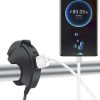 D0135 Motoros Telefon USB és USB-C Gyorstöltő 18W, Félkör alakú, IP65 vízálló
