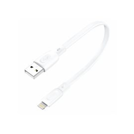   USB to Lightning 25cm rövid adat és töltőkábel kábel, fehér, Apple iPhone-hoz (Foneng  - X107)