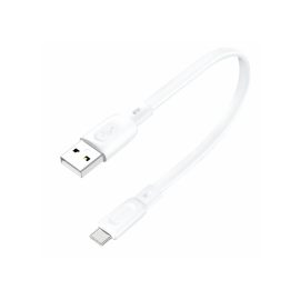   Foneng USB to USB-C adat, töltőkábel kábel 25cm rövid, fehér, (X107)