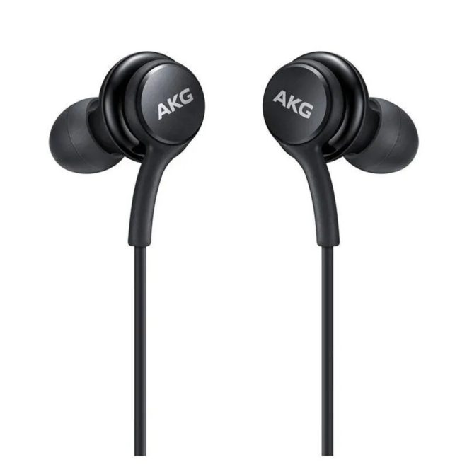 Samsung Gyári AKG headset USB-C csatlakozóval, fekete, IC100BB