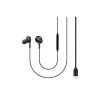 Samsung Gyári AKG headset USB-C csatlakozóval, fekete, IC100BB