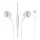 Samsung Gyári AKG headset, sztereó fülhallgató USB-C csatlakozóval, fehér, IC100BW