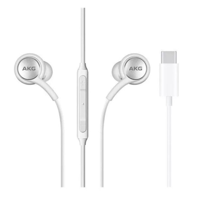 Samsung Gyári AKG headset USB-C csatlakozóval, fehér, IC100BW