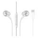 Samsung Gyári AKG headset, sztereó fülhallgató USB-C csatlakozóval, fehér, IC100BW