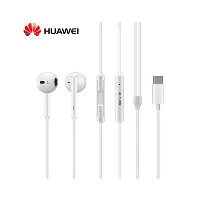 Huawei CM33 USB-C sztereó fejhallgató fehér