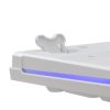 Baracuda ORCA-W gamer combo RGB világítós fehér angol kiosztású gamer billentyűzet + egér (BGC-011W-US)