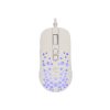 White Shark TRISTAN RGB LED Világítós Gamer Egér 12.000 DPI, Fehér (GM-9004W)