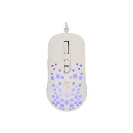   White Shark TRISTAN RGB LED Világítós Gamer Egér 12.000 DPI, Fehér (GM-9004W)