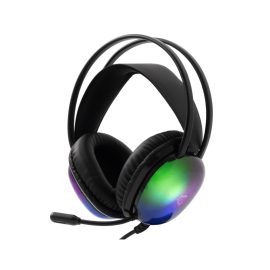   White Shark PEACOCK fekete vezetékes RGB Gamer Fejhallgató (GH-2444B)