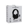 White Shark FALCON-B fekete vezeték nélküli Gamer Fejhallgató (GH-2441B)