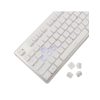 White Shark TACHI fehér gamer billentyűzet, ice blue háttérvilágítás, angol kiosztású (GK-003241W-US)