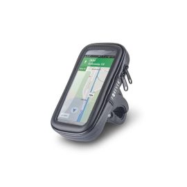   Kerékpáros telefontartó vízálló, univerzális, max. 6,5"-os telefonhoz, fekete (BH-100XXL)