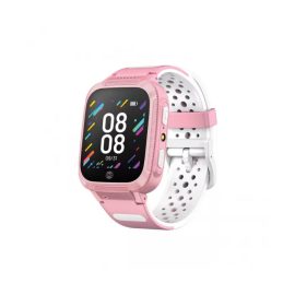   Forever Kids Okosóra KW-210 GPS nyomkövetés + Hívás + Rózsaszín design