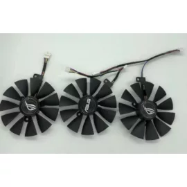   Asus ROG STRIX RTX2060 G6 GAMING gyári új GPU hűtő ventilátor szett (T129215SH, T129215SL)