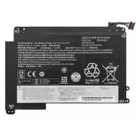   Lenovo ThinkPad Yoga 460 Laptop akkumulátor, új, gyárival megegyező minőségű helyettesítő, 3 cellás (4540mAh)