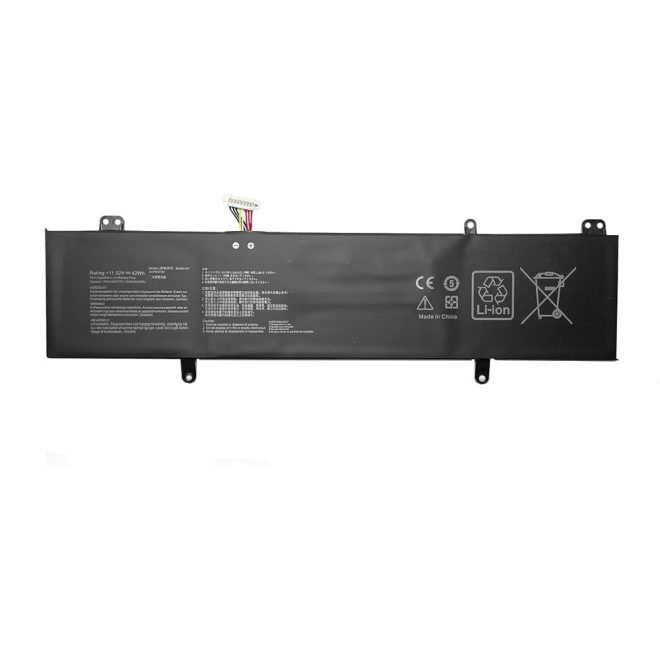 Asus X411 X411QA Laptop Akkumulátor, új, gyárival megegyező minőségű helyettesítő, 3 cellás (3550mAh)