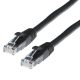 2m CAT6 UTP Patch fekete kábel