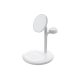 MagScape Indukciós 3-az-1-ben MagSafe Töltőállomás, iPhone/Apple Watch/AirPods töltő, 15W, fehér