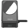 MagSafe Vezeték nélküli 3-az-1-ben Töltőállomás, iPhone-hoz, Apple Watch-hoz és AirPods-hoz vezeték nélküli töltő, 15W, fekete (JELLICO W25)