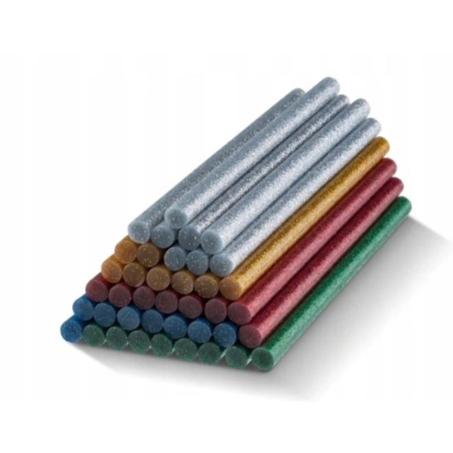 PARKSIDE® 40db Csillámos Ragasztórúd Melegragasztó Pisztolyhoz 150mm x 7mm