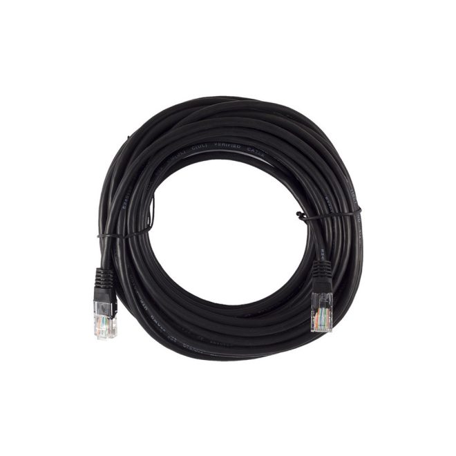 10m CAT6 fekete UTP Patch internet kábel