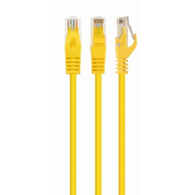1m CAT6e sárga UTP Patch kábel