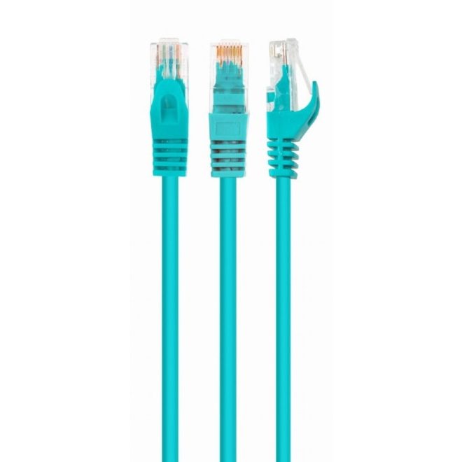 1m CAT6e zöld UTP Patch kábel