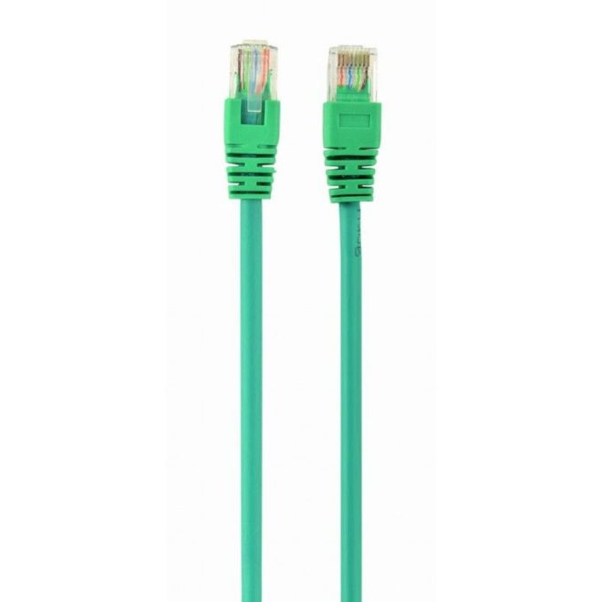 0,5m rövid CAT5e zöld UTP Patch kábel