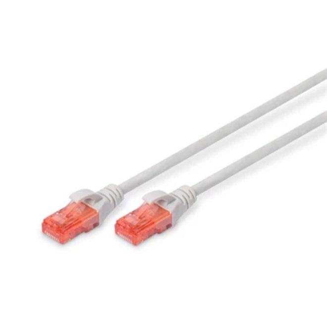 3m CAT6e szürke UTP Patch internet kábel