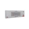 White Shark WAKIZASHI fehér angol kiosztású mechanikus gamer billentyűzet, piros kapcsolók (GK-002211-W/R-US)