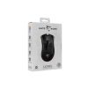 White Shark LIONEL vezeték nélküli RGB Világítós Gamer Egér 10000 DPI, Fekete, Könnyű Méhsejt Váz (WGM-5012B)