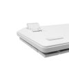 White Shark NAGAMAKI RGB világítós angol kiosztású ALACSONY PROFILÚ MECHANKIUS fehér gamer billentyűzet, piros kapcsolók (GK-006211-W/R-US)