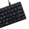 White Shark NAGAMAKI RGB világítós angol kiosztású ALACSONY PROFILÚ MECHANKIUS fekete gamer billentyűzet, piros kapcsolók (GK-006111-B/R-US)