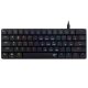 White Shark NAGAMAKI RGB világítós angol kiosztású ALACSONY PROFILÚ MECHANKIUS fekete gamer billentyűzet, barna kapcsolók (GK-006131-B/BR-US)