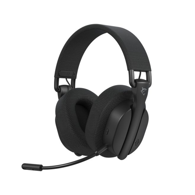 White Shark FIRECREST Gamer Vezeték nélküli  Fejhallgató, fekete (WGH-2444B)