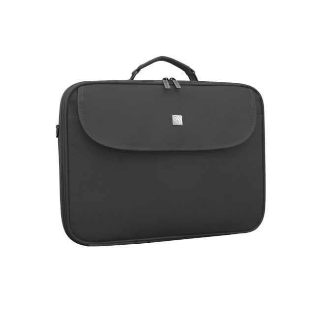 SBOX NEW YORK fekete 15,6 colos laptop táska vállpánttal, fekete (NLS-3015B)