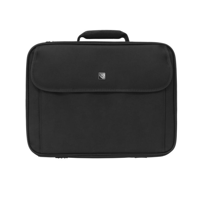SBOX WALL STREET fekete 17,3 colos laptop táska vállpánttal, fekete (NSS-88120)