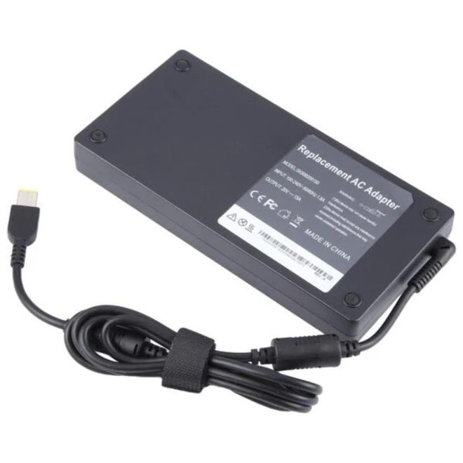 Lenovo 20V 15A 300W helyettesítő új töltő, sárga téglalap alakú csatlakozóval 