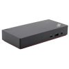 Lenovo ThinkPad USB-C Dock - Maximális teljesítmény laptop töltéshez: 65W (90W töltővel) / 100W (135W töltővel) (40AY) 