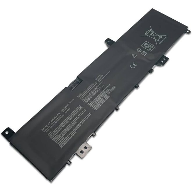 Asus X580 X580GD Laptop akkumulátor, új, gyárival megegyező minőségű helyettesítő, 3 cellás (4165mAh)